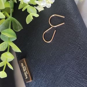 Rose Gold Modern Earrings